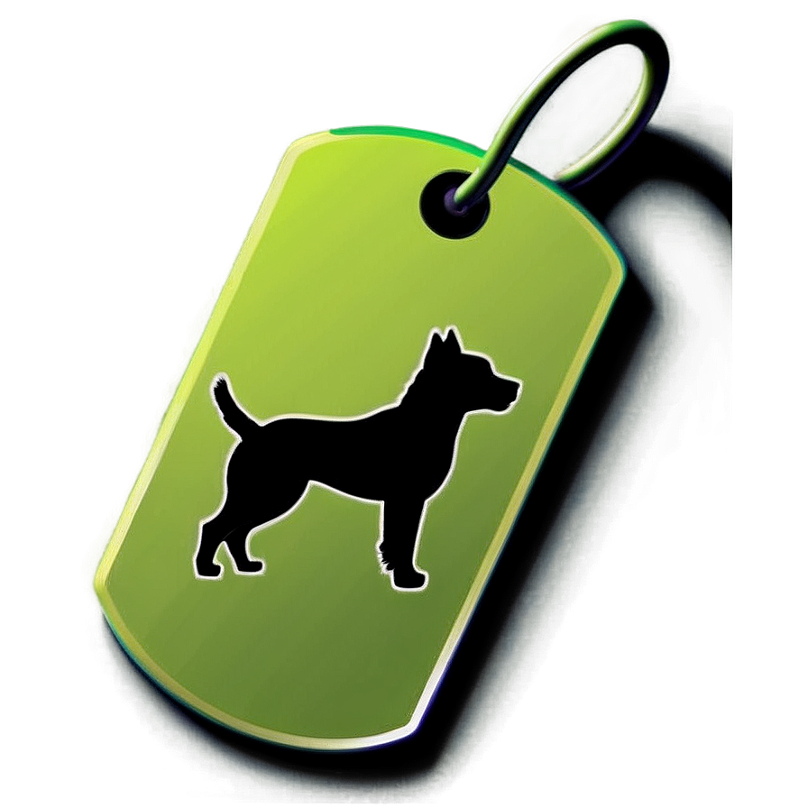 Dog Tag Silhouette Png 06122024