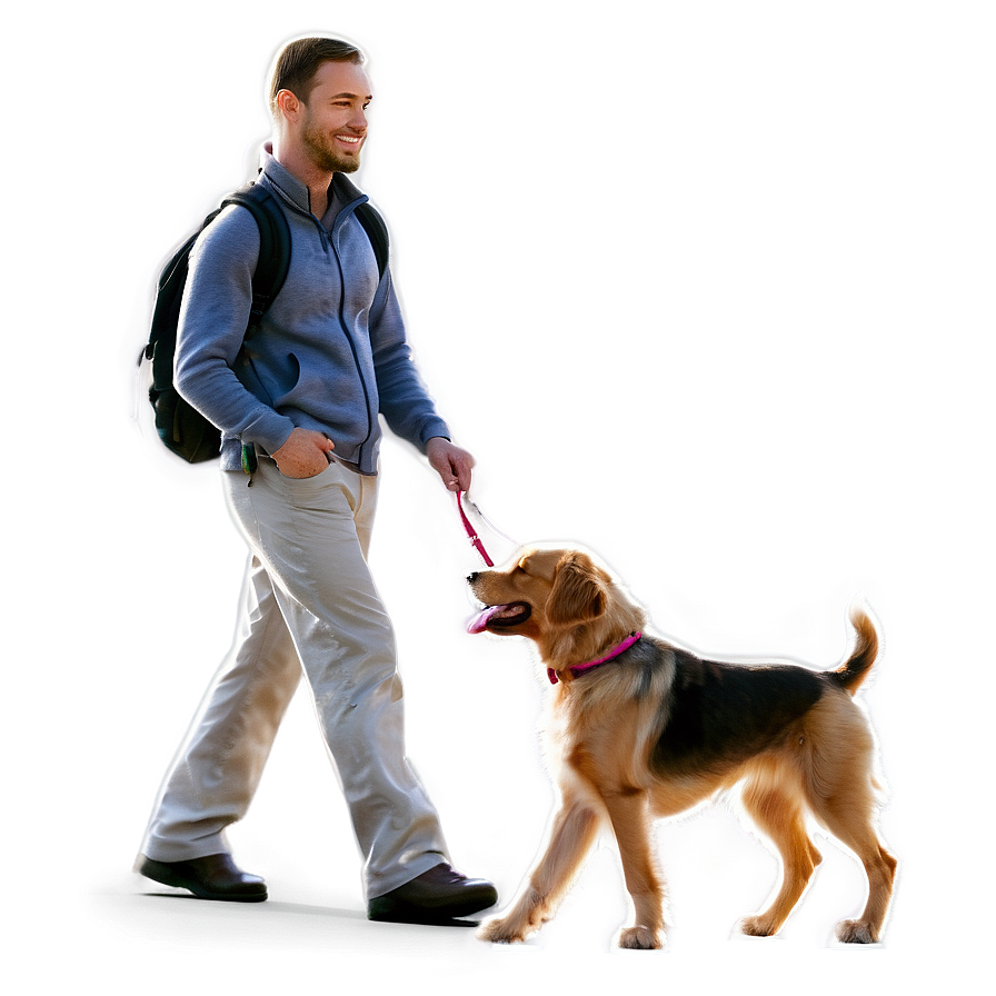 Dog Walk Png 06202024