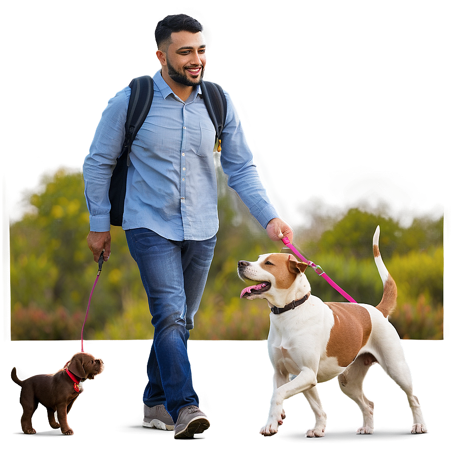 Dog Walk Png Sbq