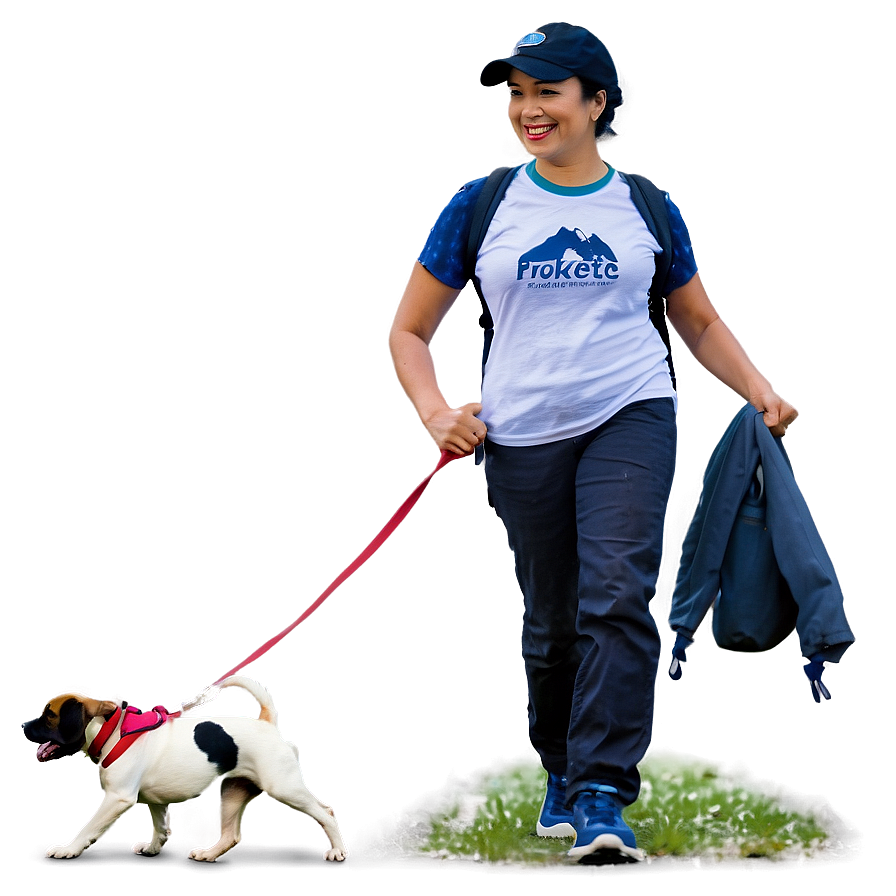 Dog Walking Volunteer Png 06252024