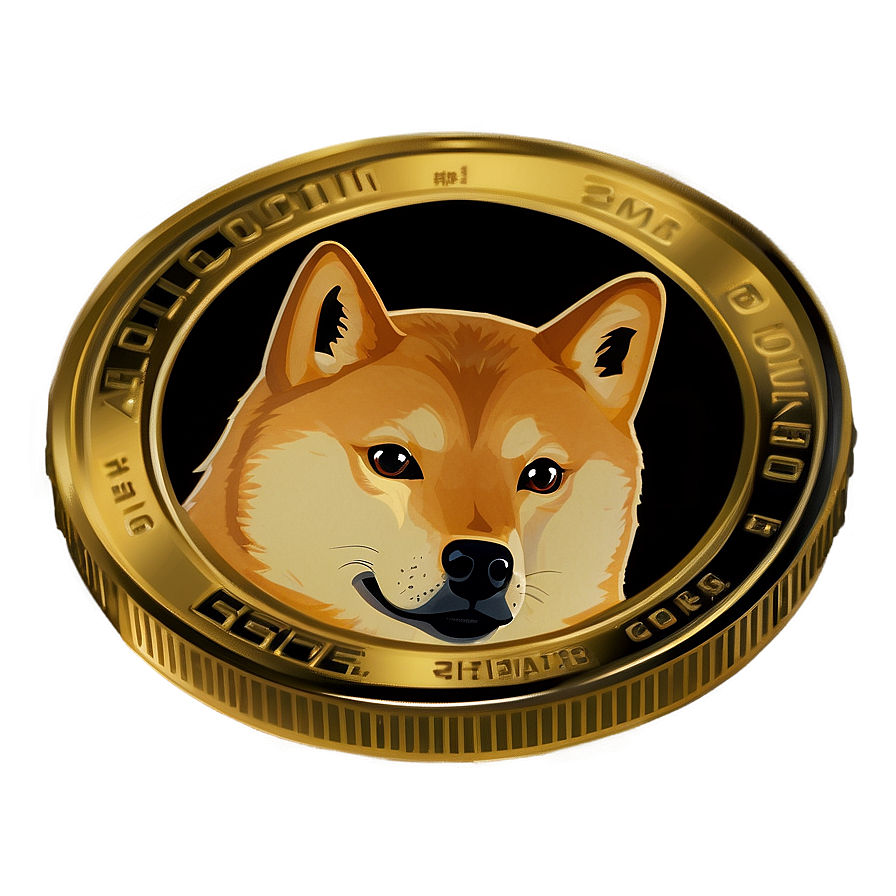 Dogecoin Coin Graphic Png Pcp40