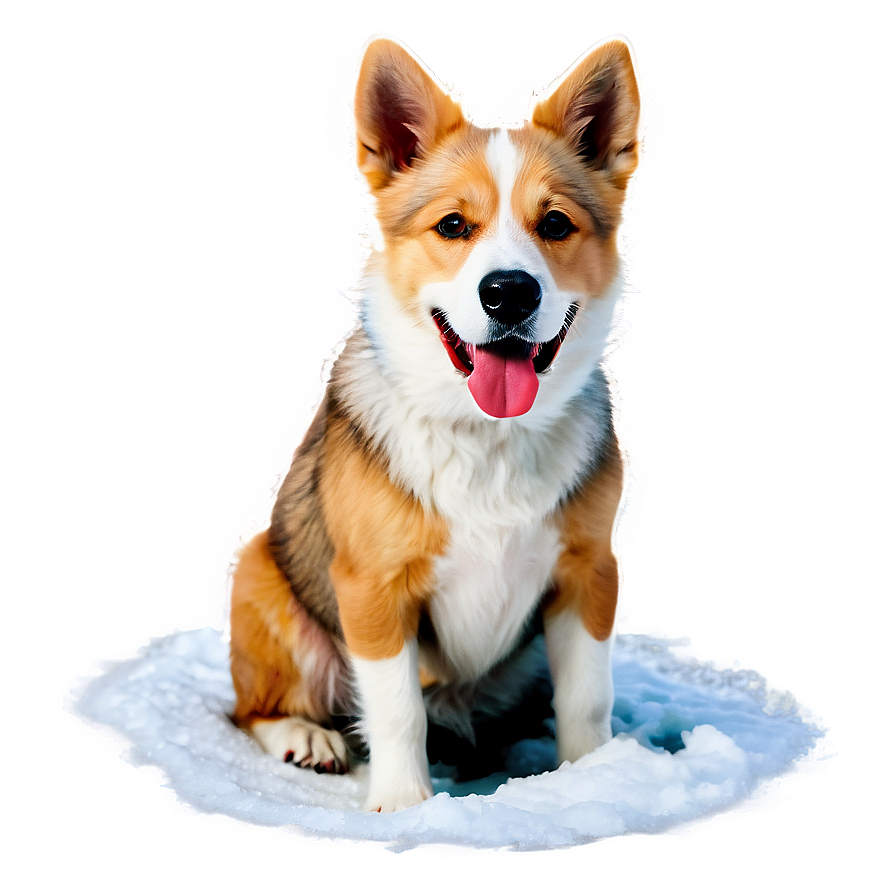 Dogs In Snow Png Vqc