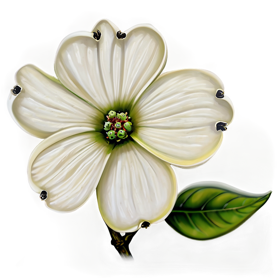 Dogwood Flower Tattoo Design Png 88