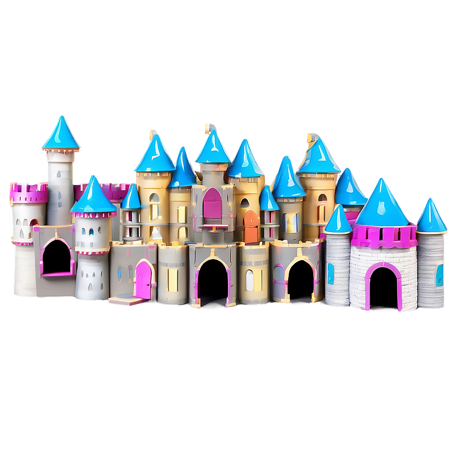 Dollhouse Fairy Tale Castles Png 78