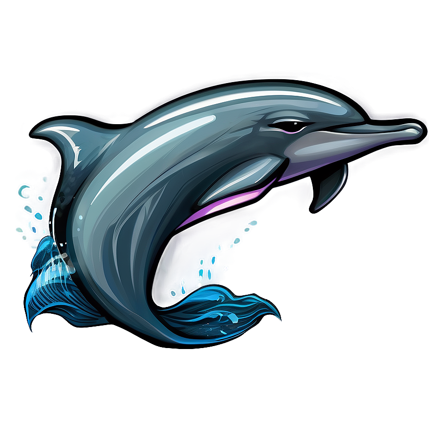 Dolphin Love Png Crt