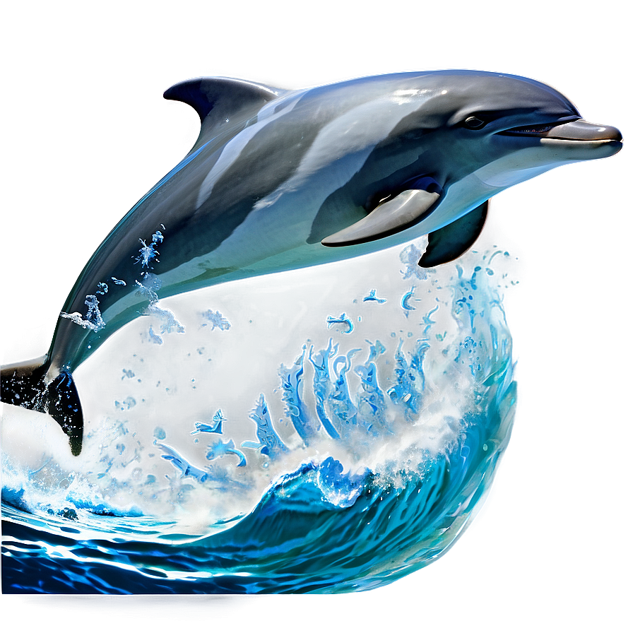 Dolphin Waves Png Gdy