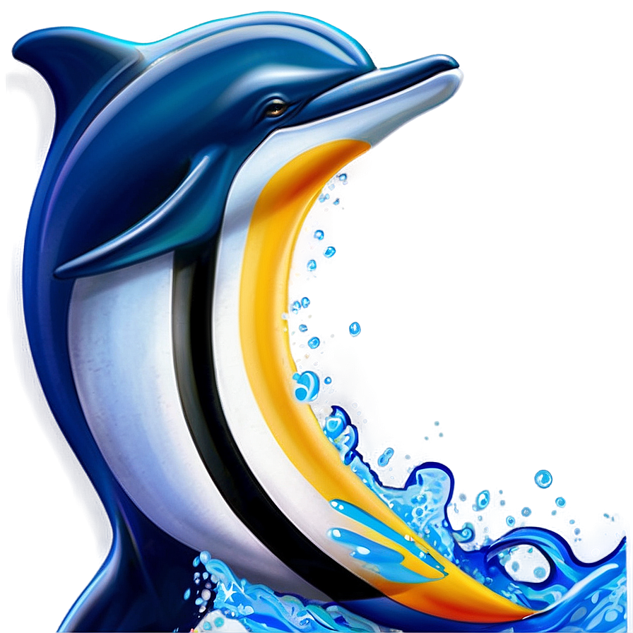 Dolphins School Png 6