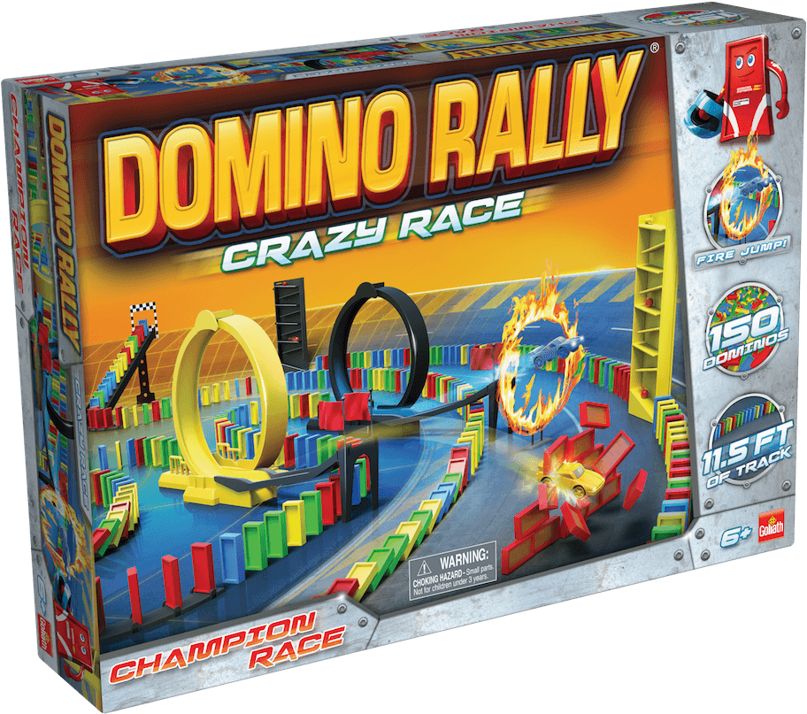 Domino Rally Crazy Race Game Box