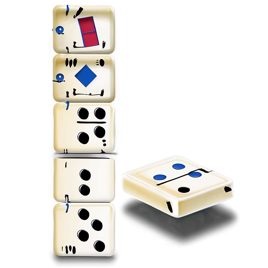 Dominoes In Action Png 23