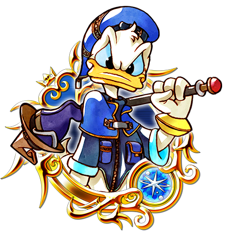 Donald Duck Mage Illustration