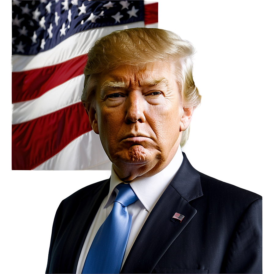 Donald Trump Portrait Png Qhx18