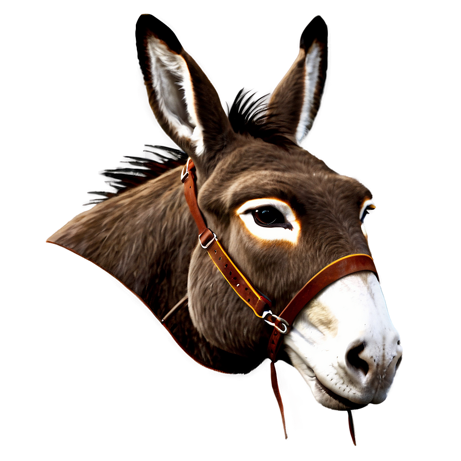 Donkey Head Png 05232024