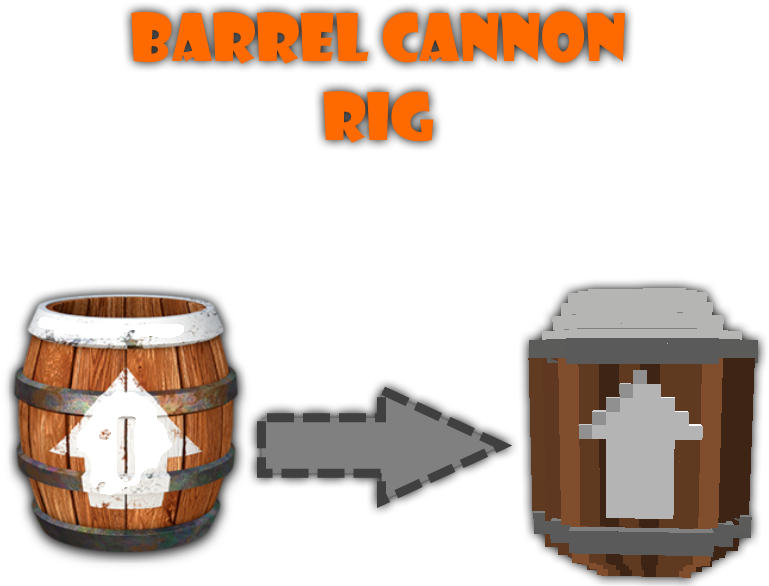 Donkey Kong Barrel Cannon Concept