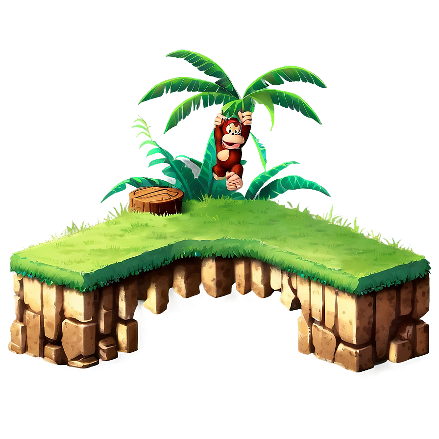 Donkey Kong Jungle Background Png 05232024