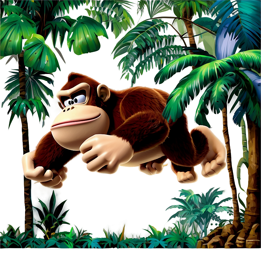 Donkey Kong Jungle Background Png 40