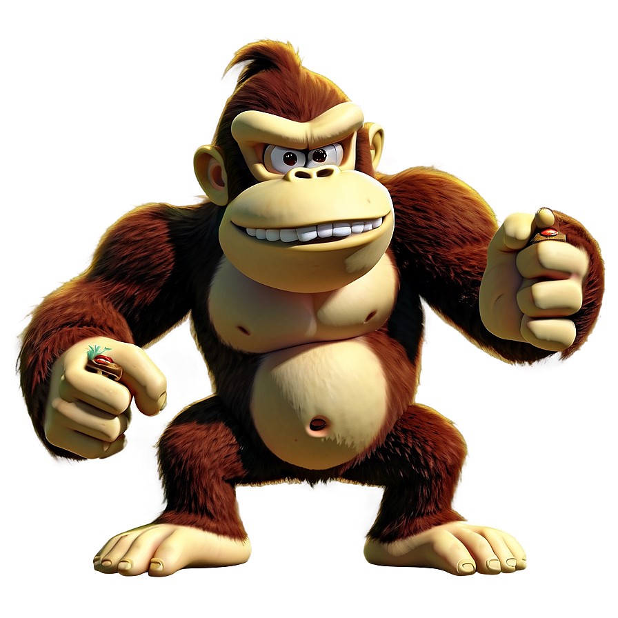 Donkey Kong Kicking Png 40