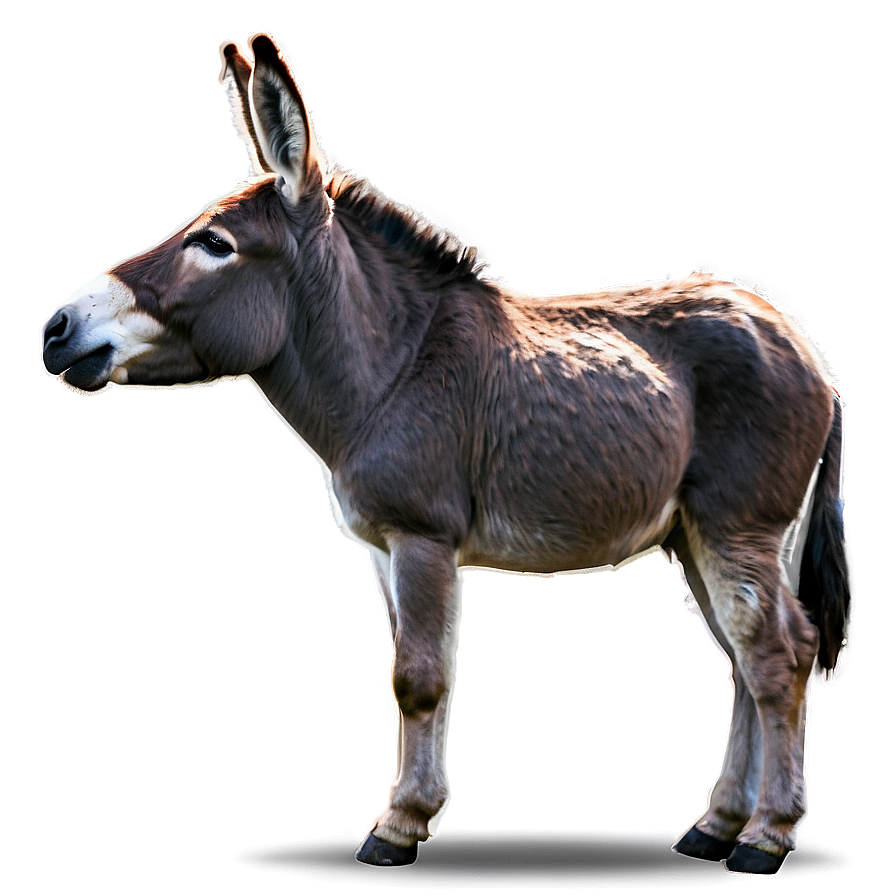 Donkey Side View Png Sxy