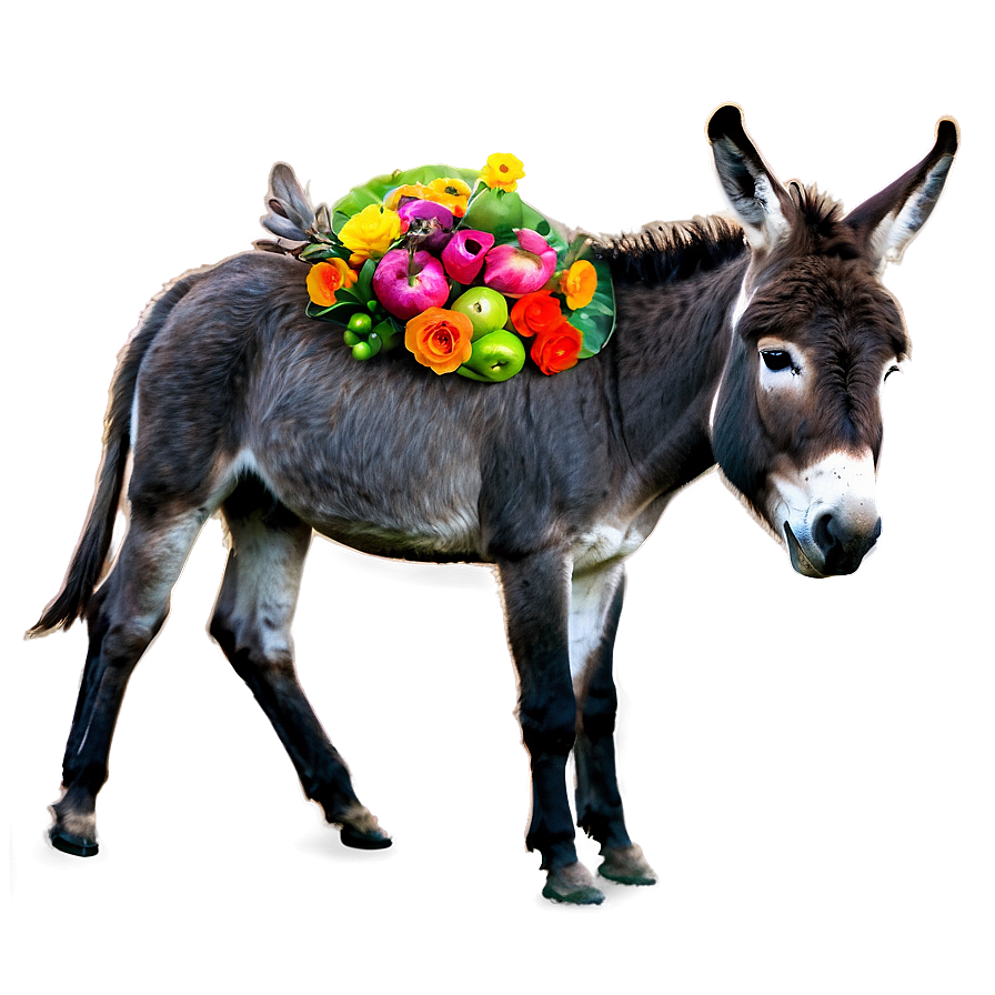 Donkey With Hat Png Ldx