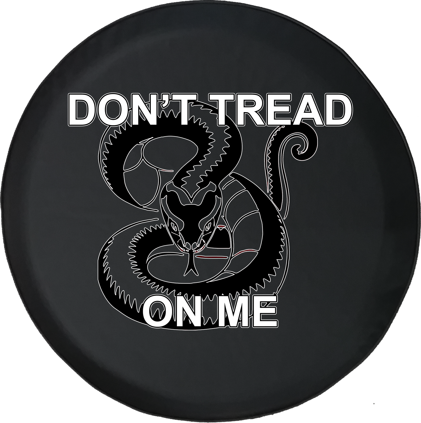 Dont Tread On Me Snake Design