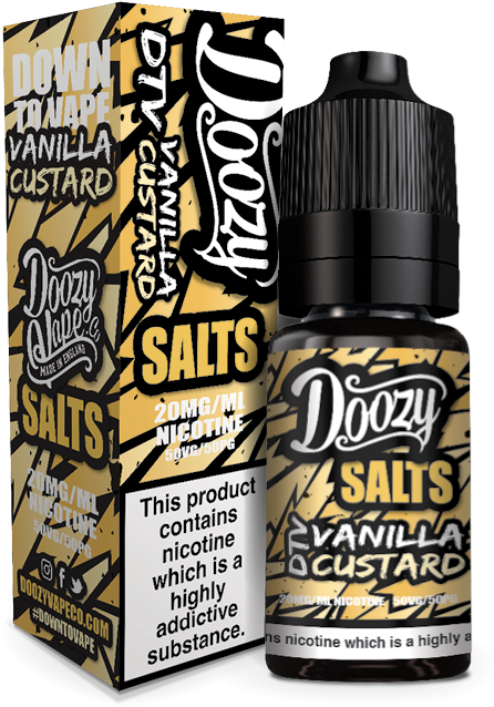 Doozy Vape Vanilla Custard Nicotine Salts