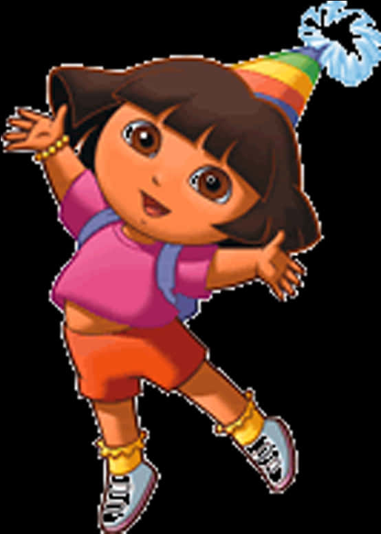 Dora Celebration Party Hat