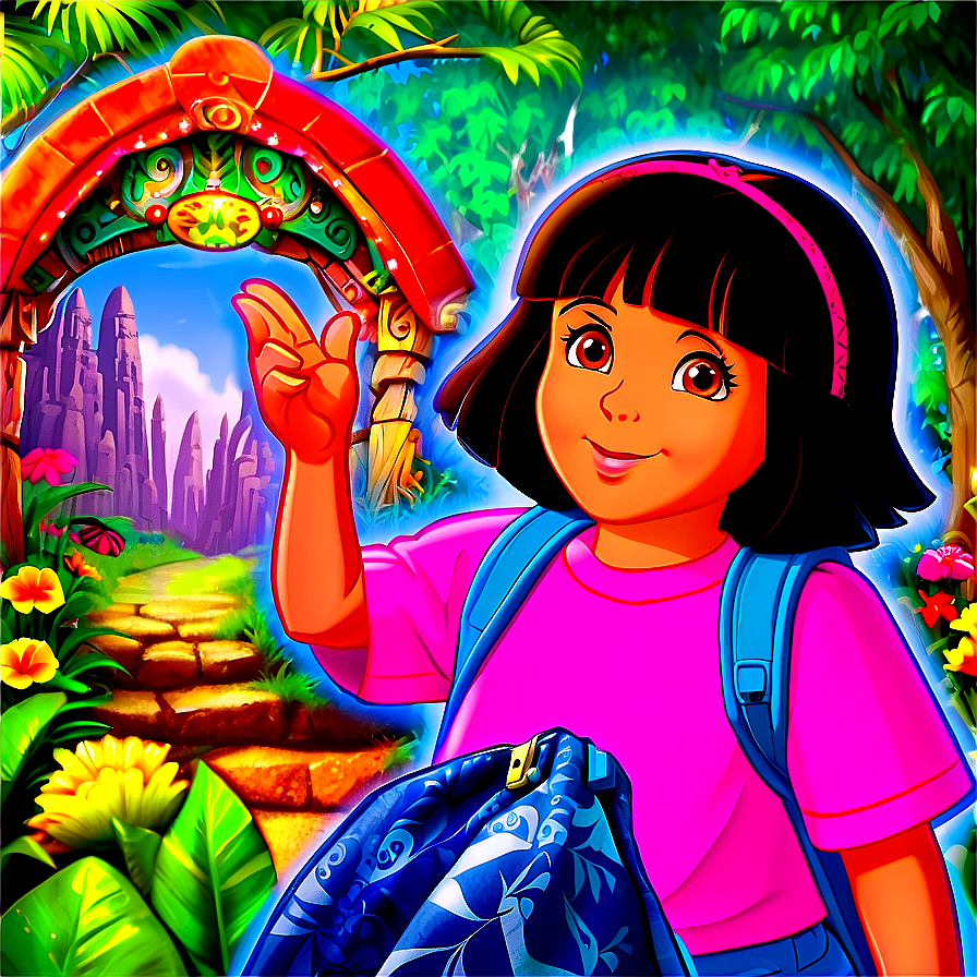 Dora's Enchanted Forest Adventure Png Cjw4