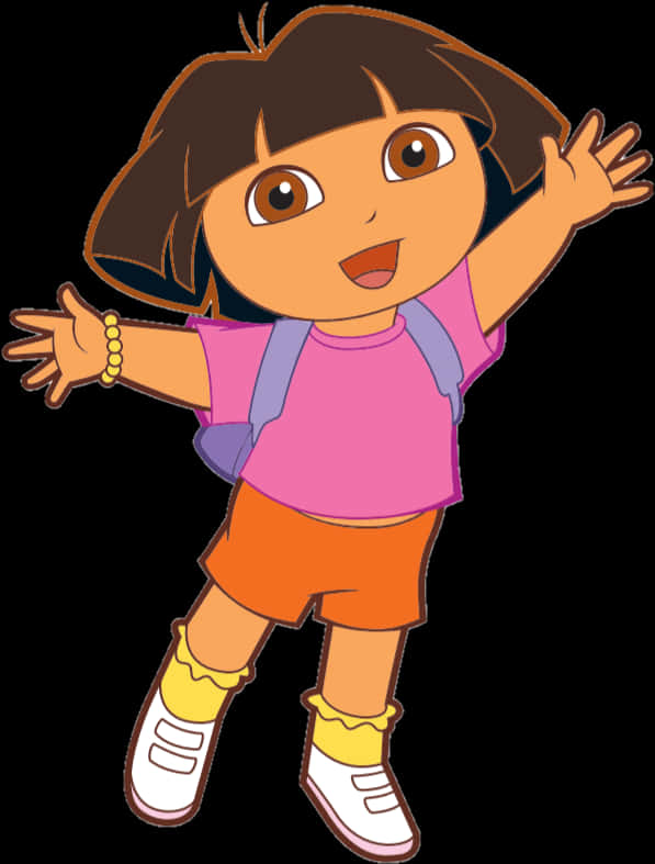 Dora The Explorer Cartoon Character