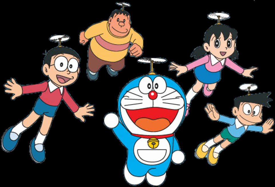 Doraemon_and_ Friends_ Flying