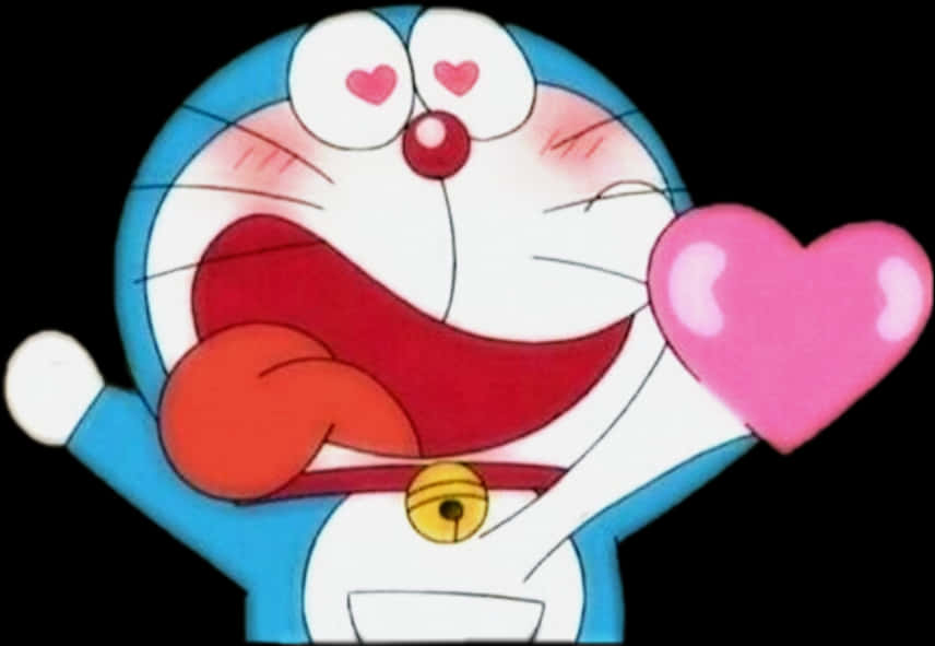 Doraemon_ Love_ Heart_ Animation