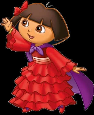 Dorain Red Dress.png