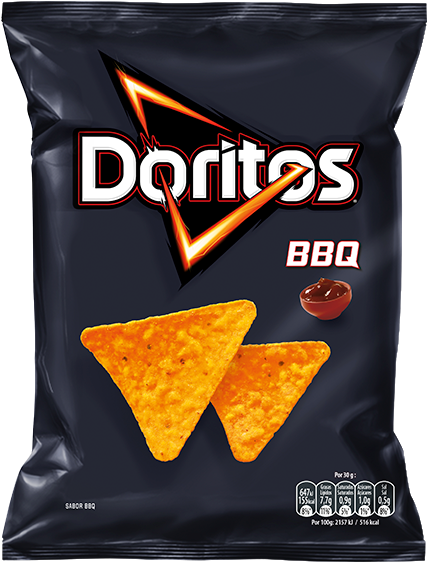 Doritos B B Q Flavor Chip Package