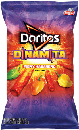 Doritos Dinamita Fiery Habanero Chips Package