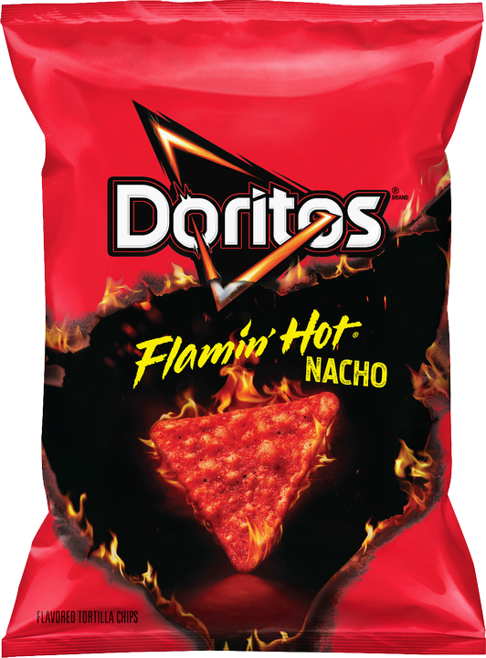 Doritos Flamin Hot Nacho Bag