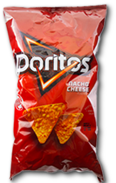 Doritos Nacho Cheese Flavored Chips Package