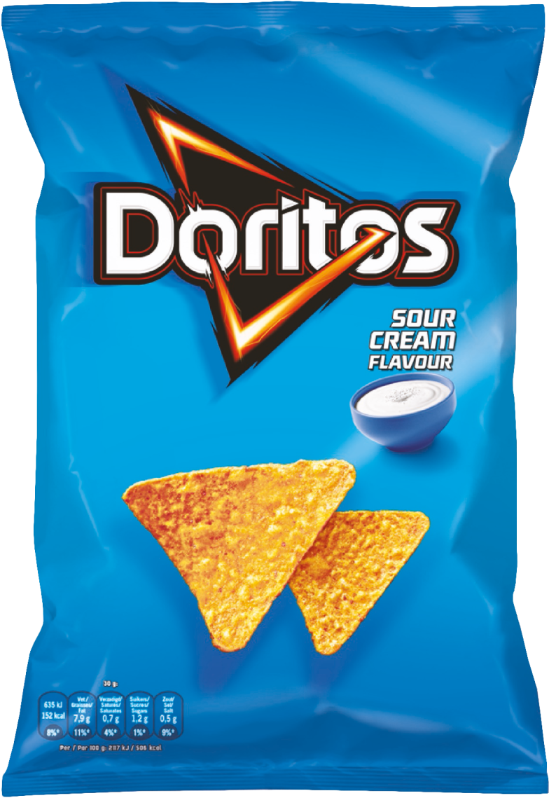 Doritos Sour Cream Flavour Package