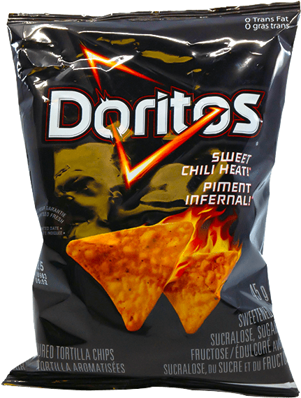 Doritos Sweet Chili Heat Chips Bag