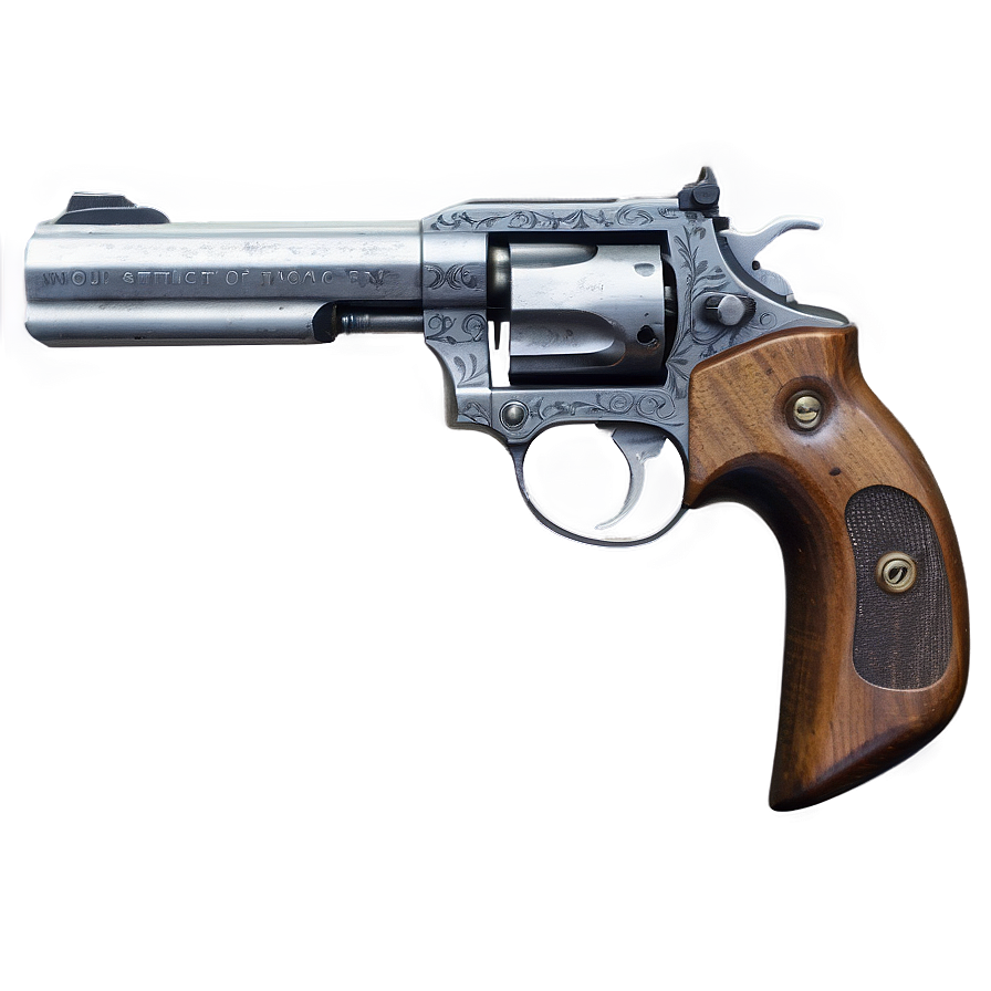 Double-action Revolver Png 05242024