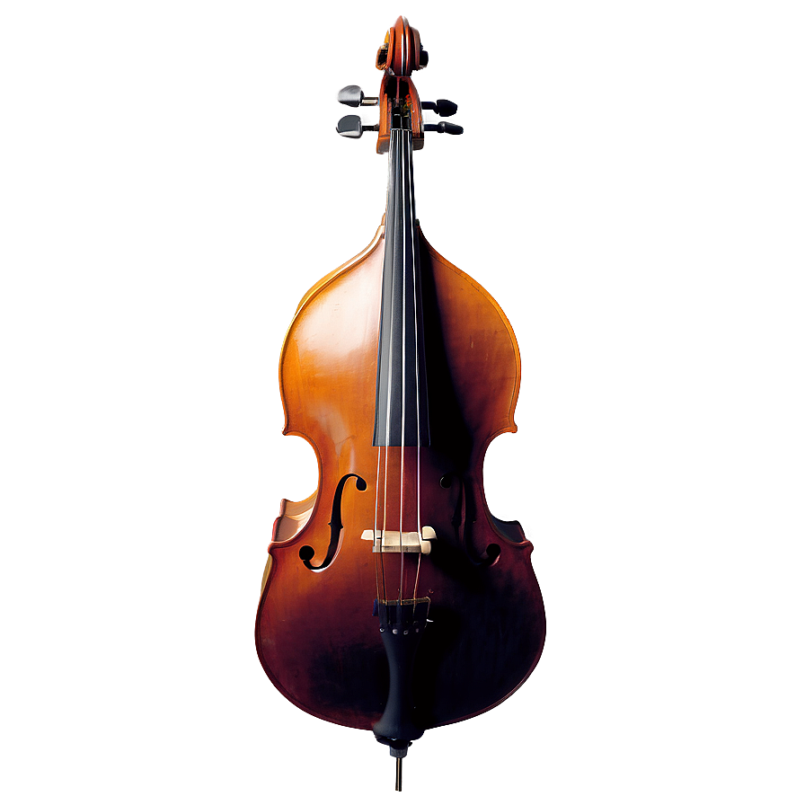 Double Bass And Clef Png 06242024