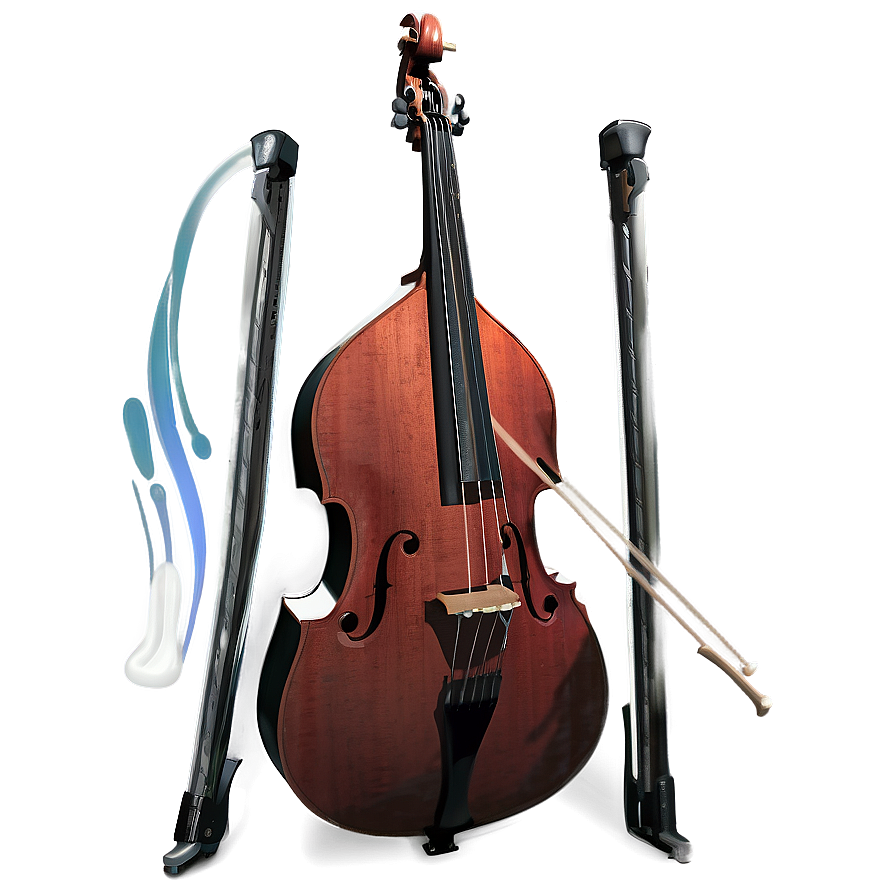 Double Bass Instrument Png 06242024