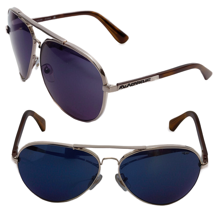 Double Bridge Aviator Sunglasses Png Opr30