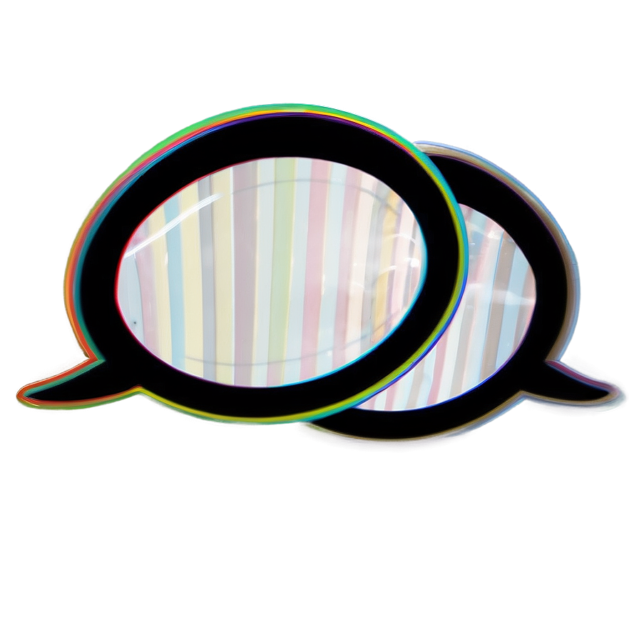 Double Chat Bubbles Png Wmy62