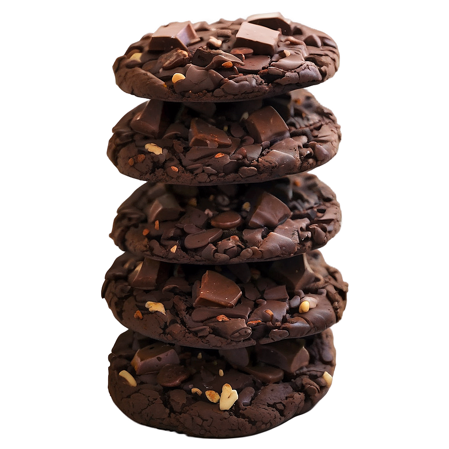 Double Chocolate Cookies Png Aak44