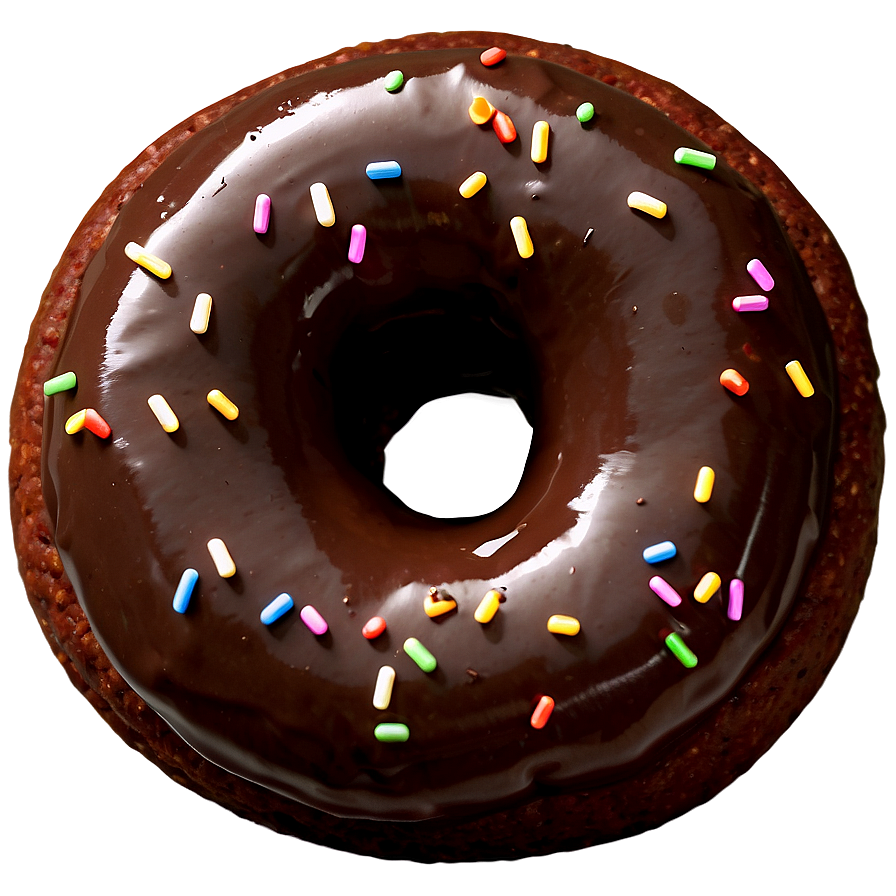 Double Chocolate Donut Png Jib