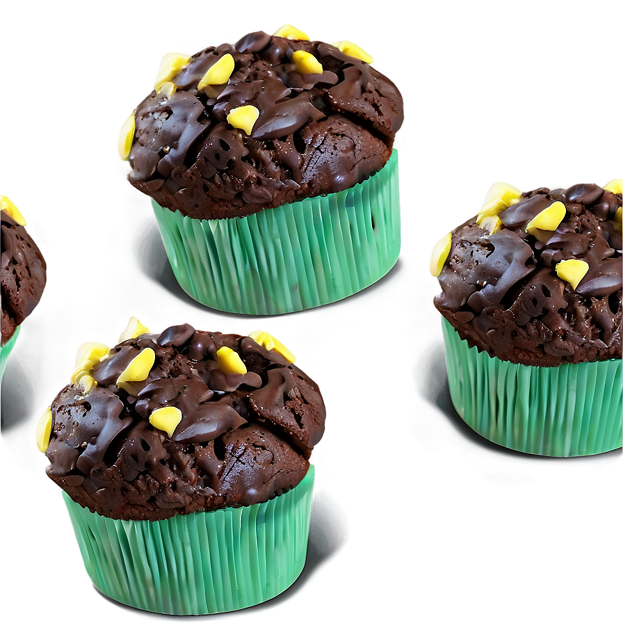 Double Chocolate Muffin Png Slx