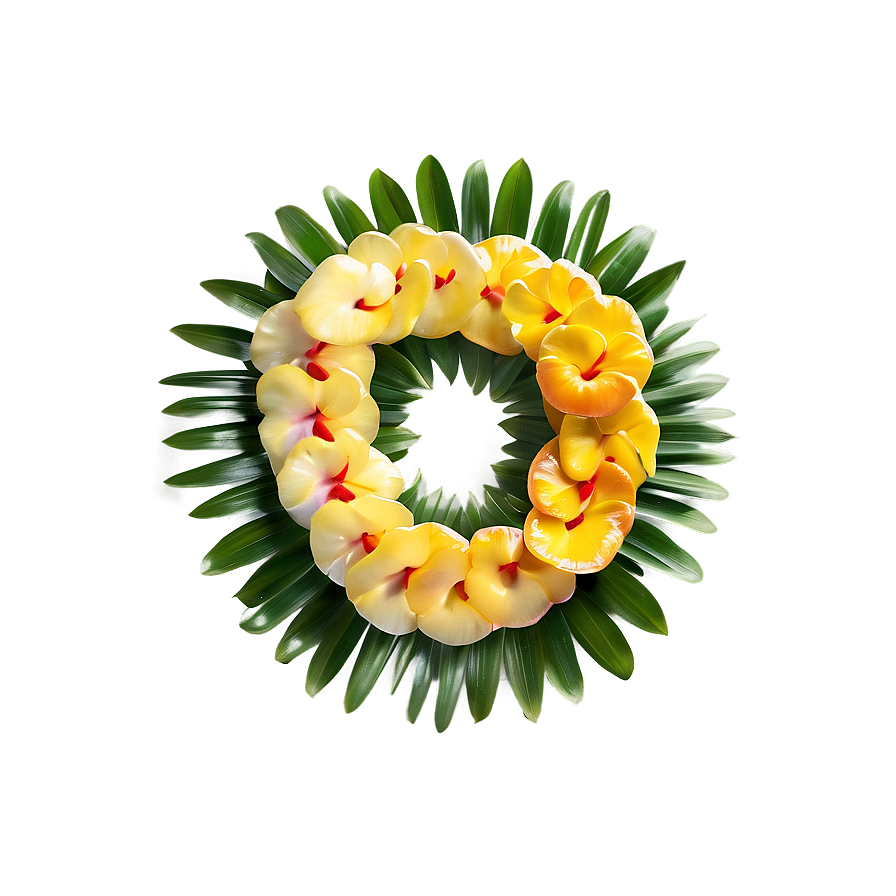 Double Hawaiian Lei Png Wpr