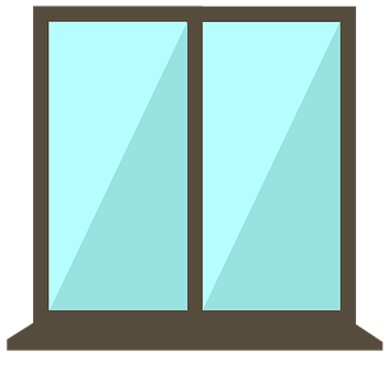 Double Pane Window Illustration