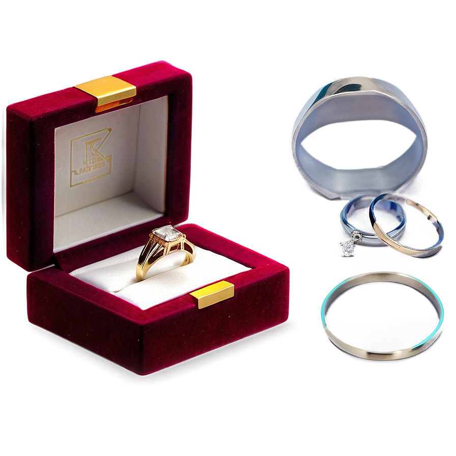 Double Ring Box Png 20