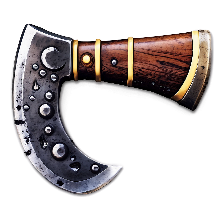 Double-sided Axe Art Png 05252024