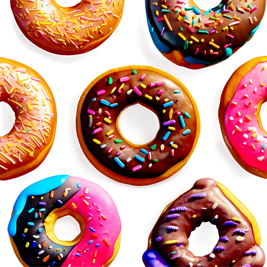 Doughnut Collection Png 06122024