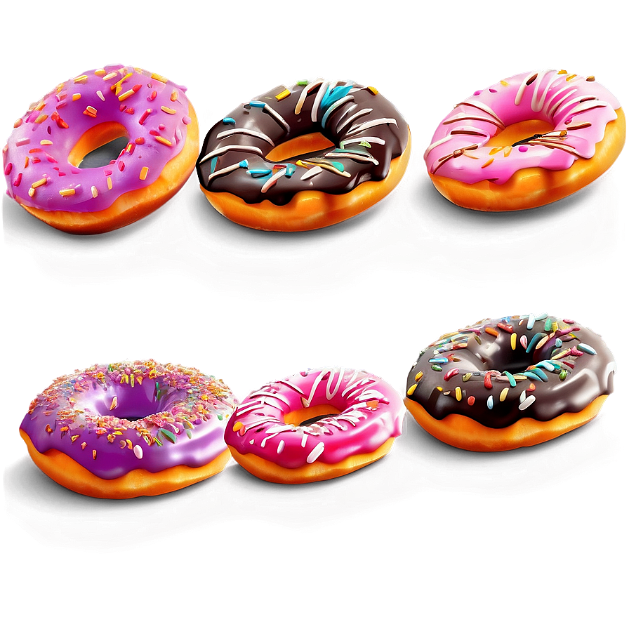 Doughnut Pattern Png Ebd